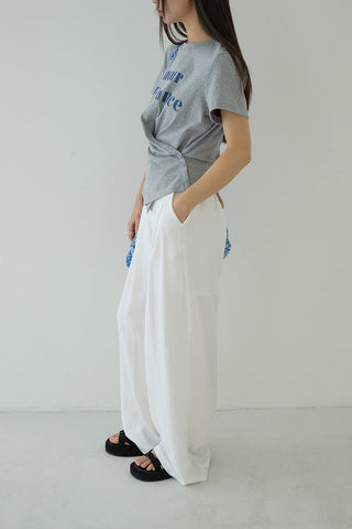 letter print Top