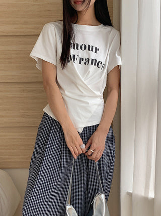 letter print Top