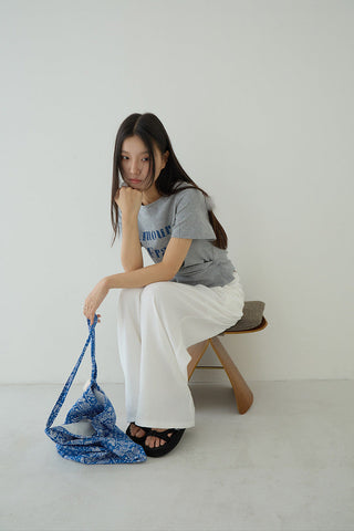 letter print Top