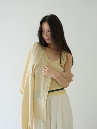 cotton linen Top