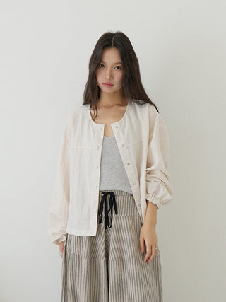 cotton linen Top