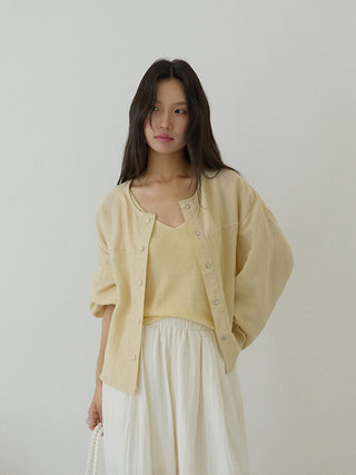 cotton linen Top