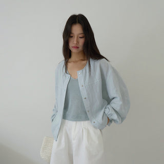 cotton linen Top
