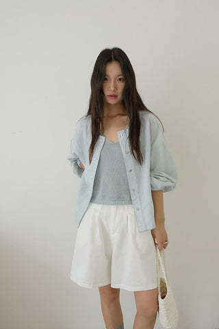 cotton linen Top