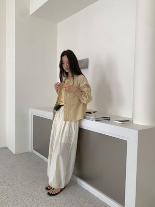 cotton linen Top