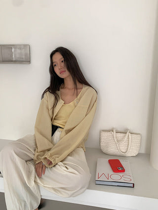 cotton linen Top