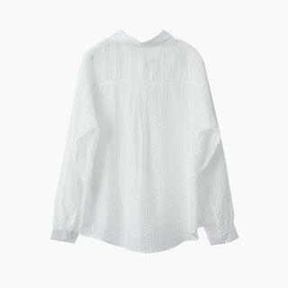 striped Tencel Top