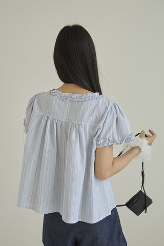 ruffle two-piece Top