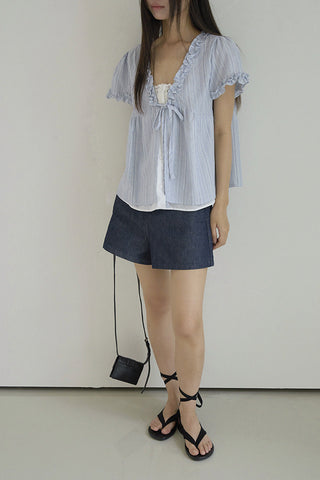 ruffle two-piece Top