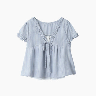 ruffle two-piece Top