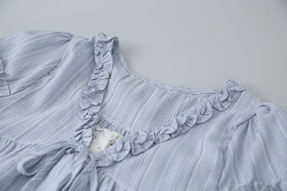 ruffle two-piece Top