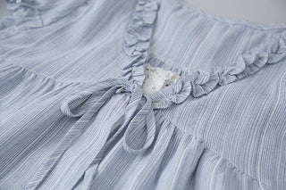 ruffle two-piece Top