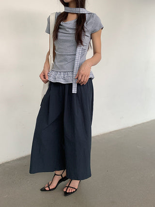 ruffle swing Top