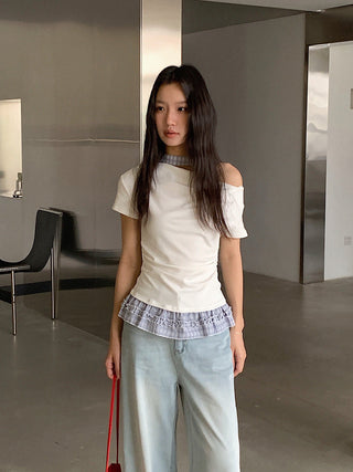 ruffle swing Top