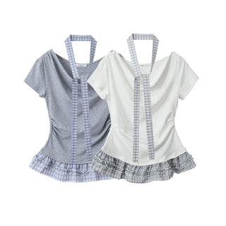 ruffle swing Top