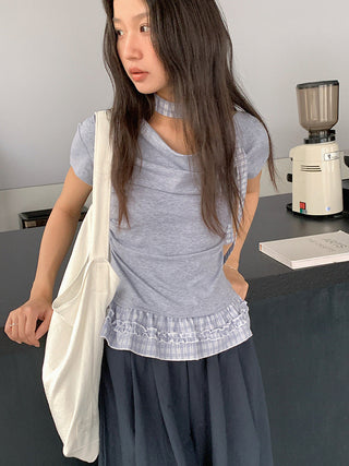 ruffle swing Top