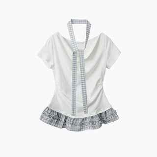 ruffle swing Top