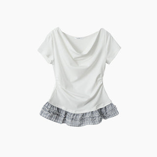 ruffle swing Top