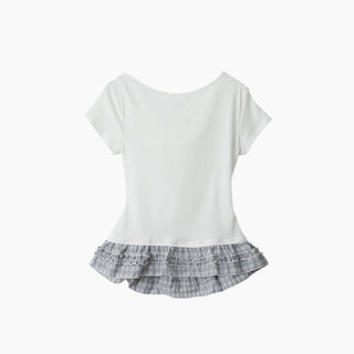 ruffle swing Top