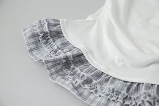 ruffle swing Top
