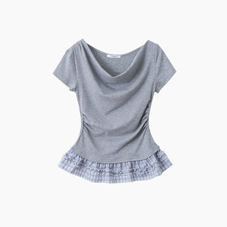 ruffle swing Top