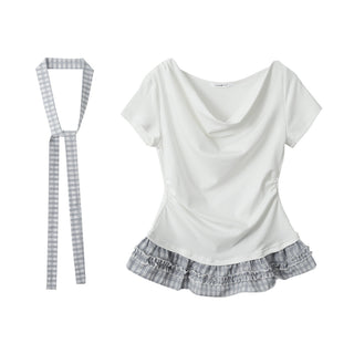 ruffle swing Top