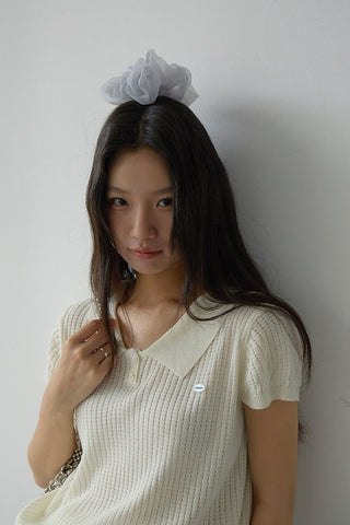 polo hollow sweater
