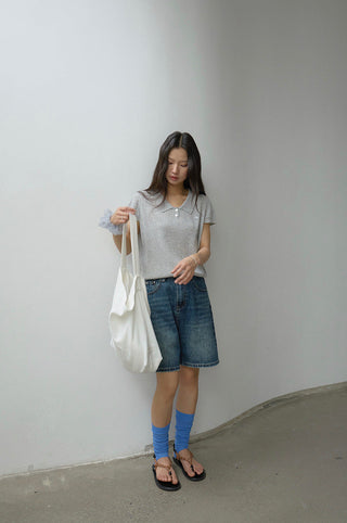 polo hollow sweater