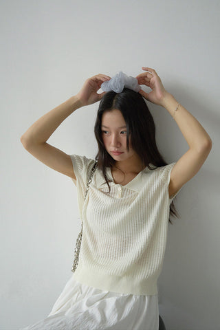 polo hollow sweater