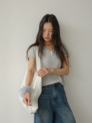 polo hollow sweater