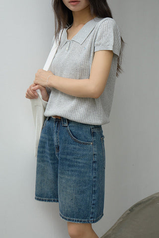 polo hollow sweater
