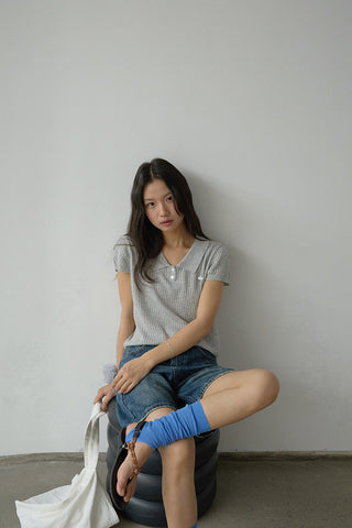 polo hollow sweater