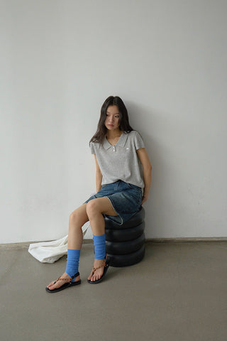 polo hollow sweater