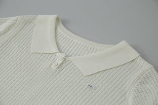 polo hollow sweater