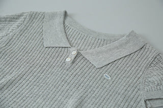 polo hollow sweater