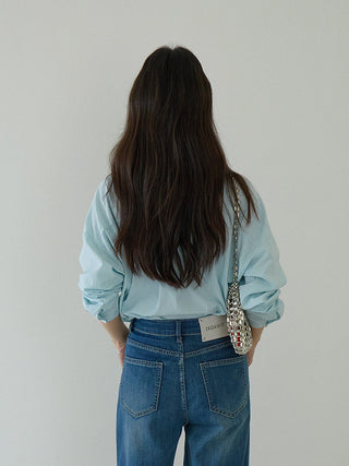 embroidered sun Top