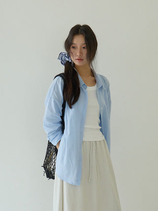 embroidered sun Top