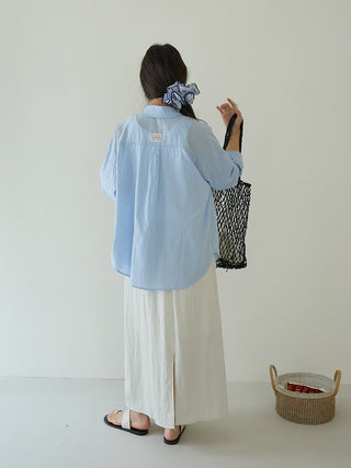 embroidered sun Top