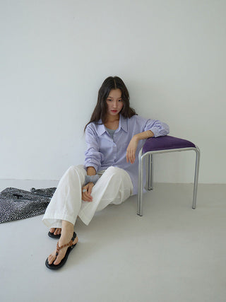 embroidered sun Top