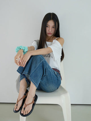 letter sling Top
