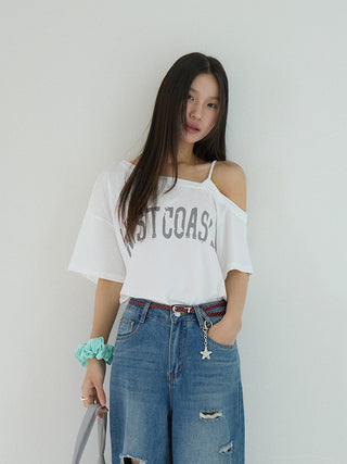 letter sling Top