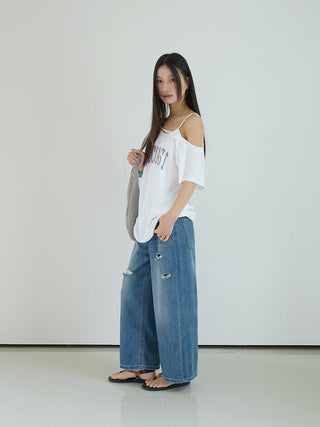 letter sling Top