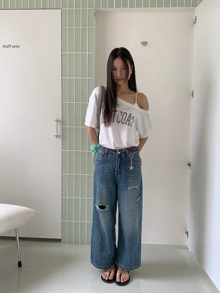 letter sling Top