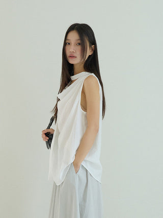 scarf Tencel Top