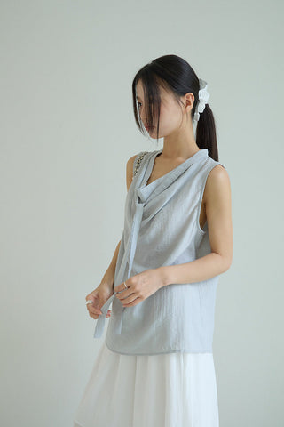 scarf Tencel Top