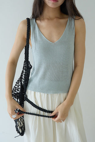 linen sleeveless Top