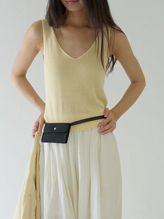 linen sleeveless Top