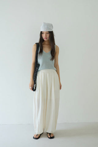 linen sleeveless Top