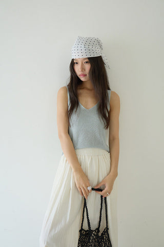 linen sleeveless Top