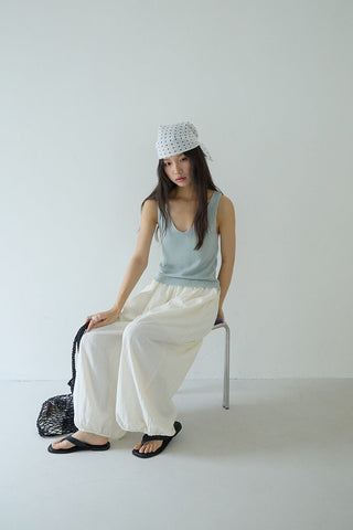 linen sleeveless Top